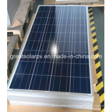 Panneau solaire 100W Poly, module PV avec prix compétitif fabriqué en Chine